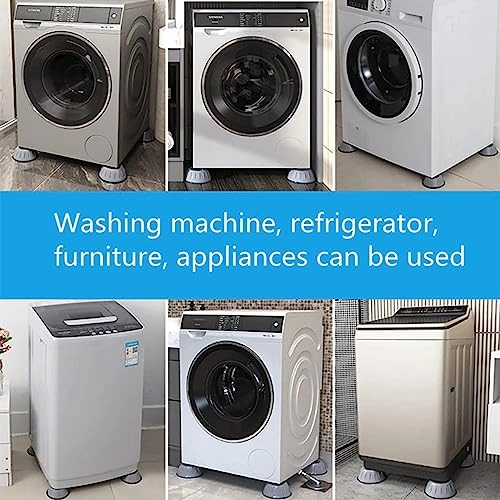 Washing Machine Foot Pad - 4 piece(s) Grey