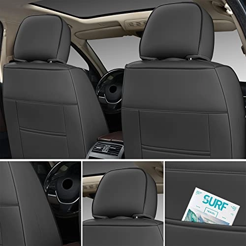 Car Seat Covers - Front Seat 2 Pack Faux Leather