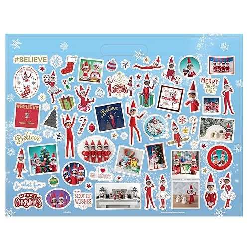 The Elf on the Shelf Artist Pad - 24 Colouring Pages and Lots of Reusable Stickers