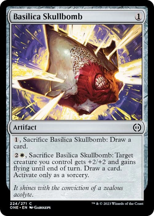 Magic: the Gathering Basilica Skullbomb 224 - Phyrexia: All Will Be One
