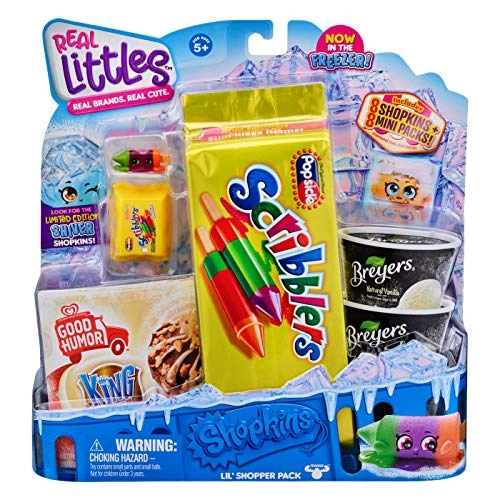 Real Littles Lil' Shopper Pack - Ice Cream Theme (57730.AD0.0000) 8 pcs