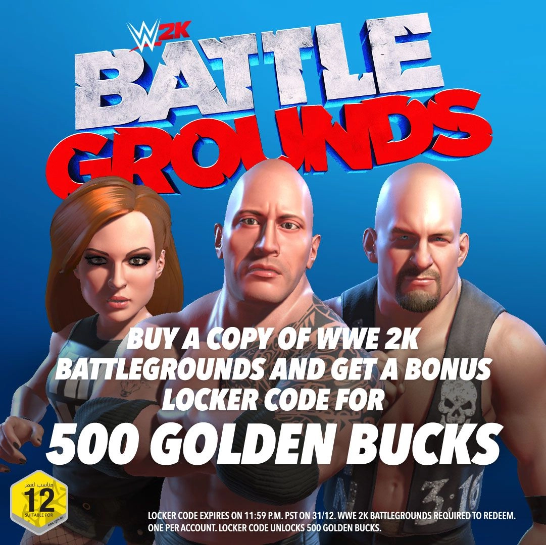 2K WWE Battlegrounds UAE NMC Version - Nintendo Switch