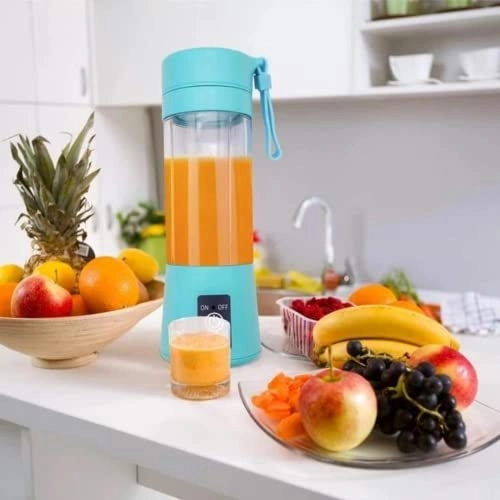 Portable Electric USB Juice Maker - USB Rechargeable 6 Blades