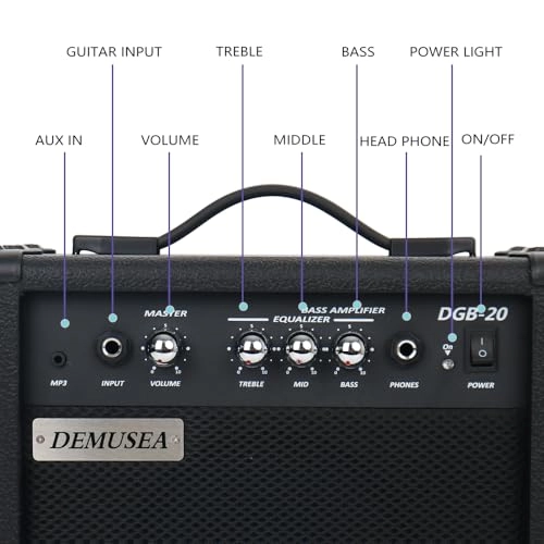 Bass Guitar Amplifier - 20W Black