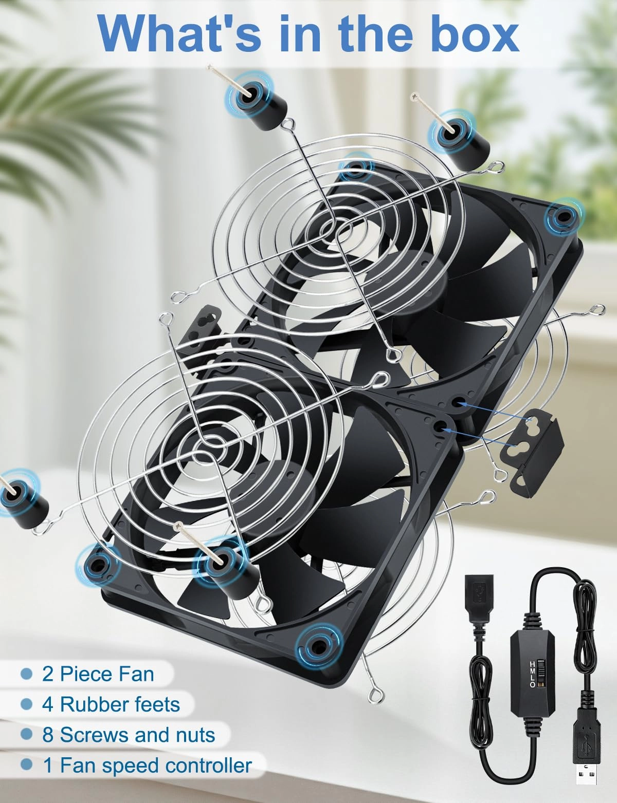 Cooling Fan - 2X 140mm