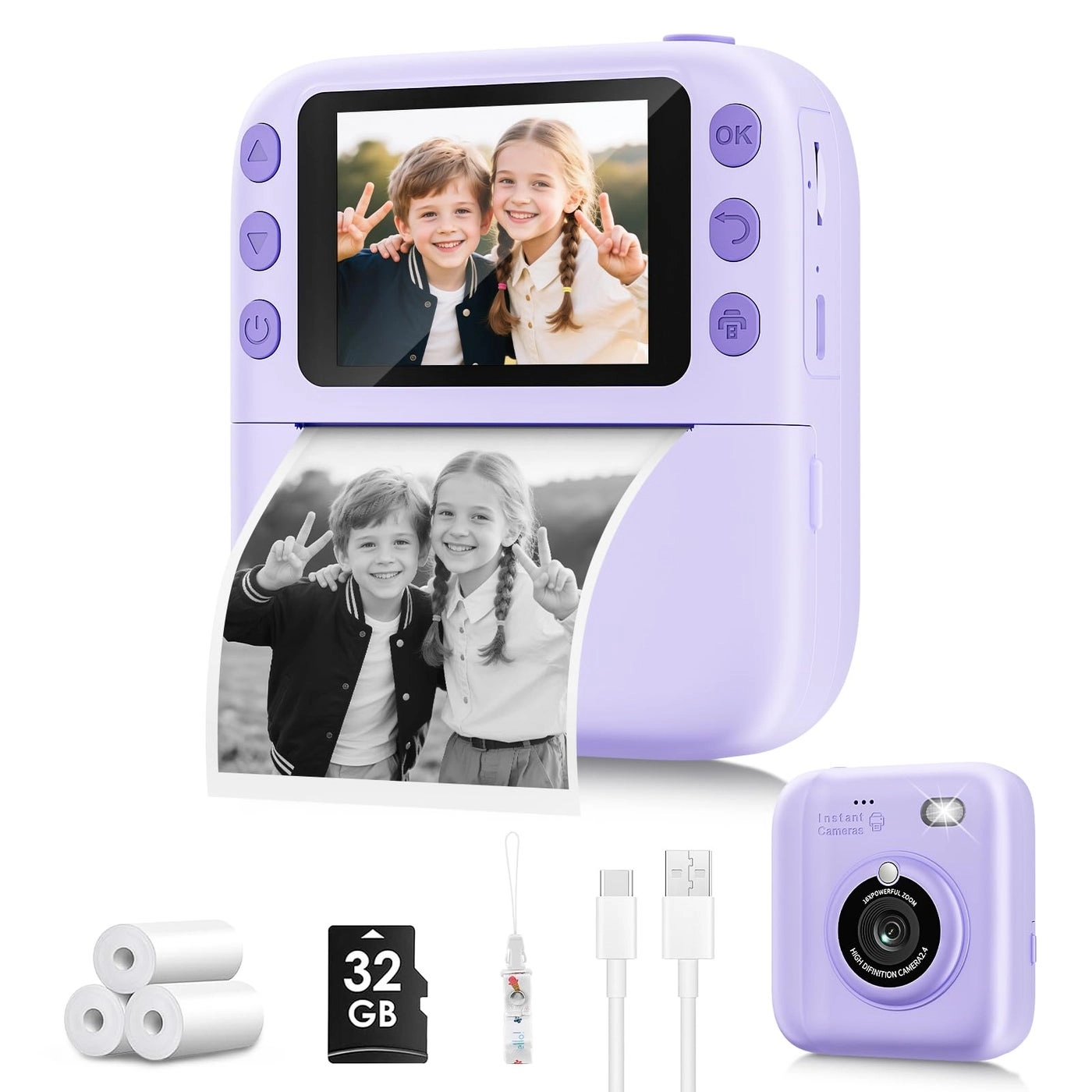 Instant Print Camera