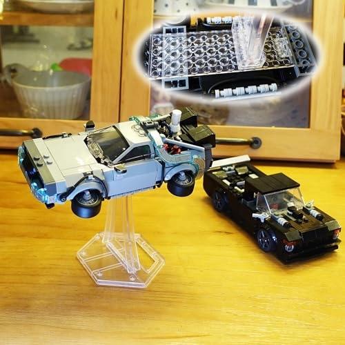 Display Stand - Transparent Plastic Angle Display