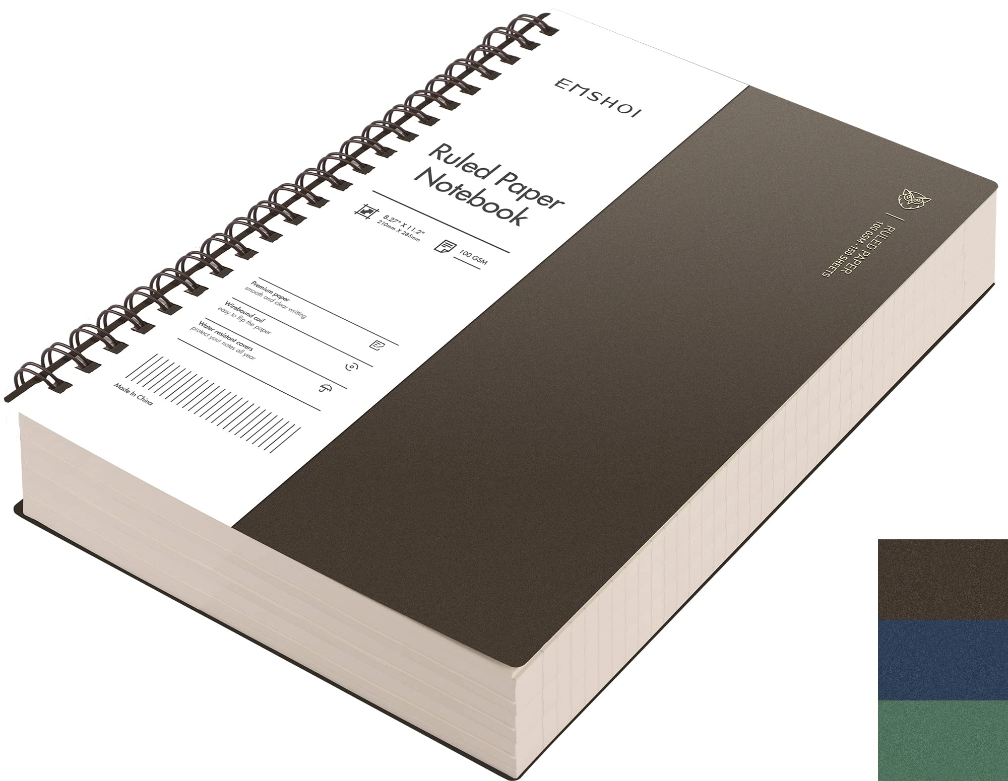Notebook A4 Spiral - Lined 300 Pages