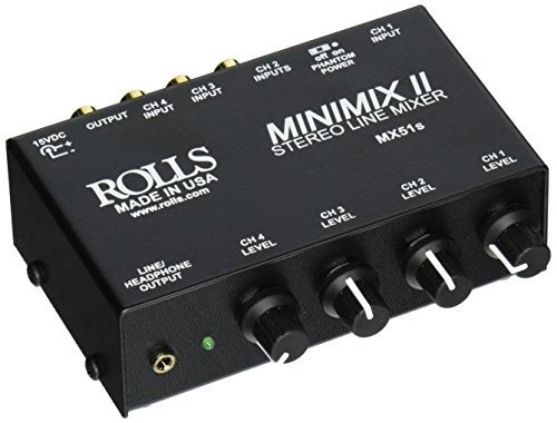 MX51S Mini Mix 2 - Four-Channel