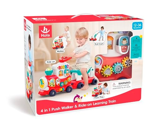 Walker Ride-On Learning Train