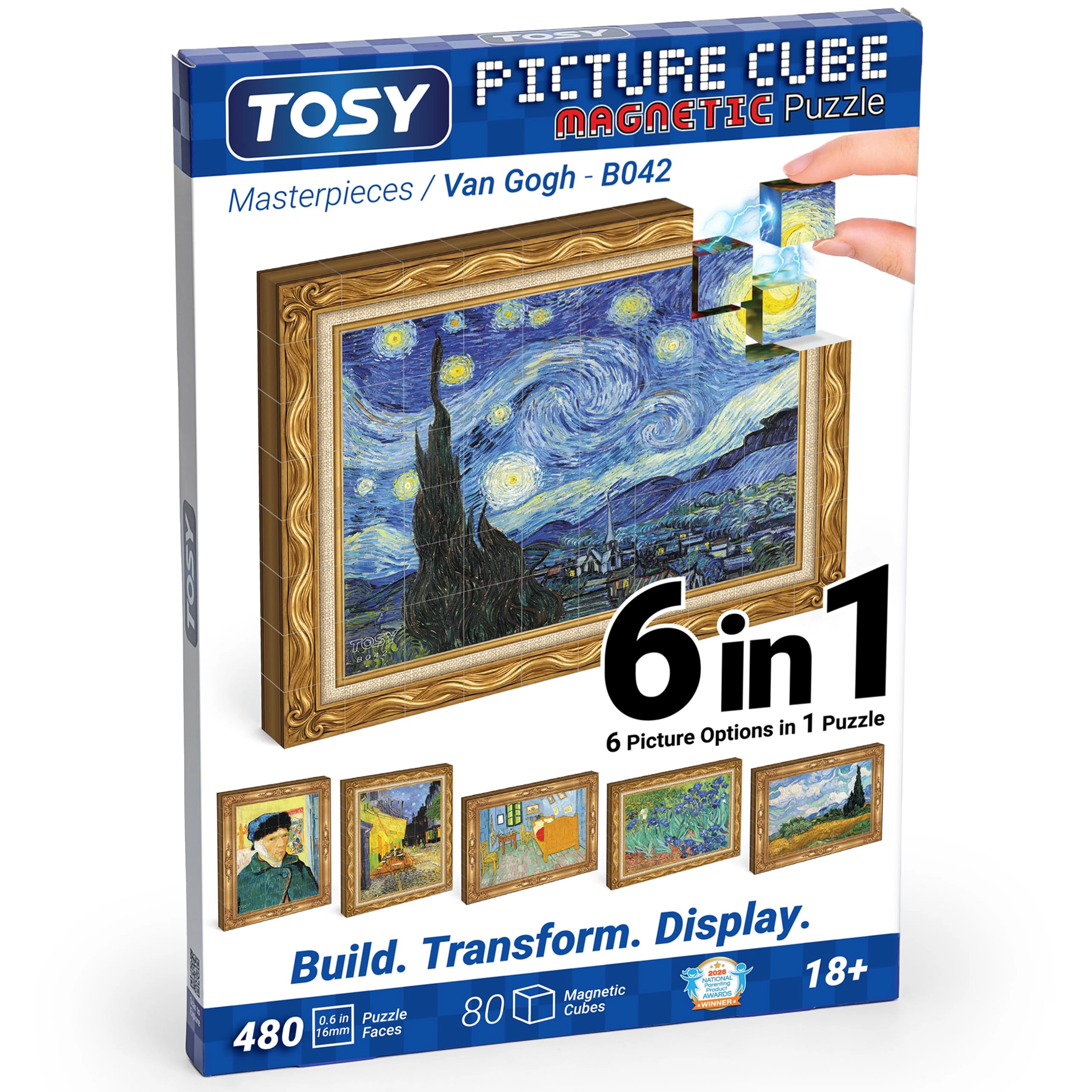 ROBOFI LLC Picture Cube - 9 and up 80 pieces