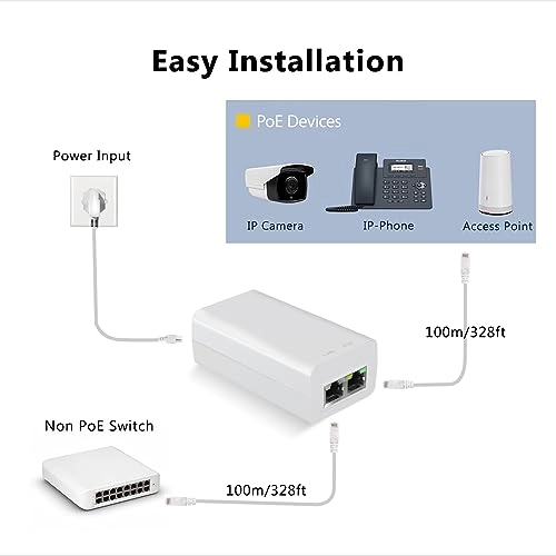 PT-PSE104GO-30 - 55V DC 30W 1 IEEE802.3at/af 10/100/1000Mbps