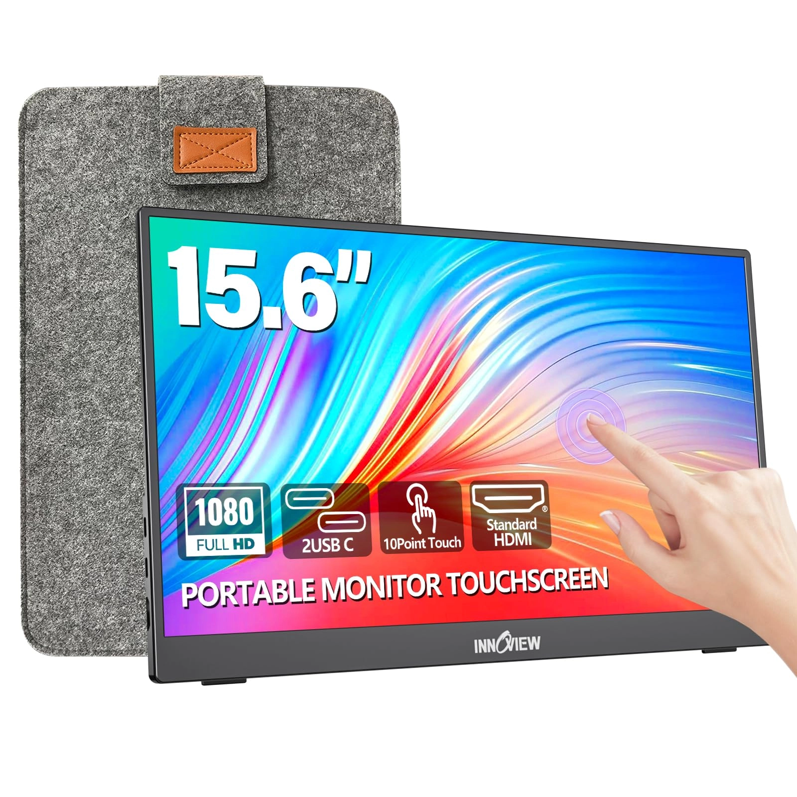 InnoView Portable Monitor Touchscreen - 1920x1080 15.6"