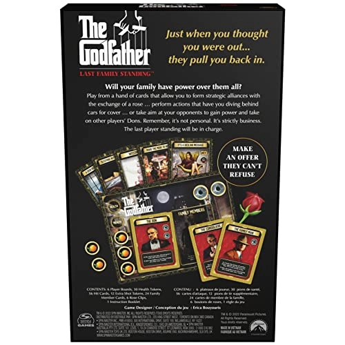 The Godfather: Last Family Standing - Card Game