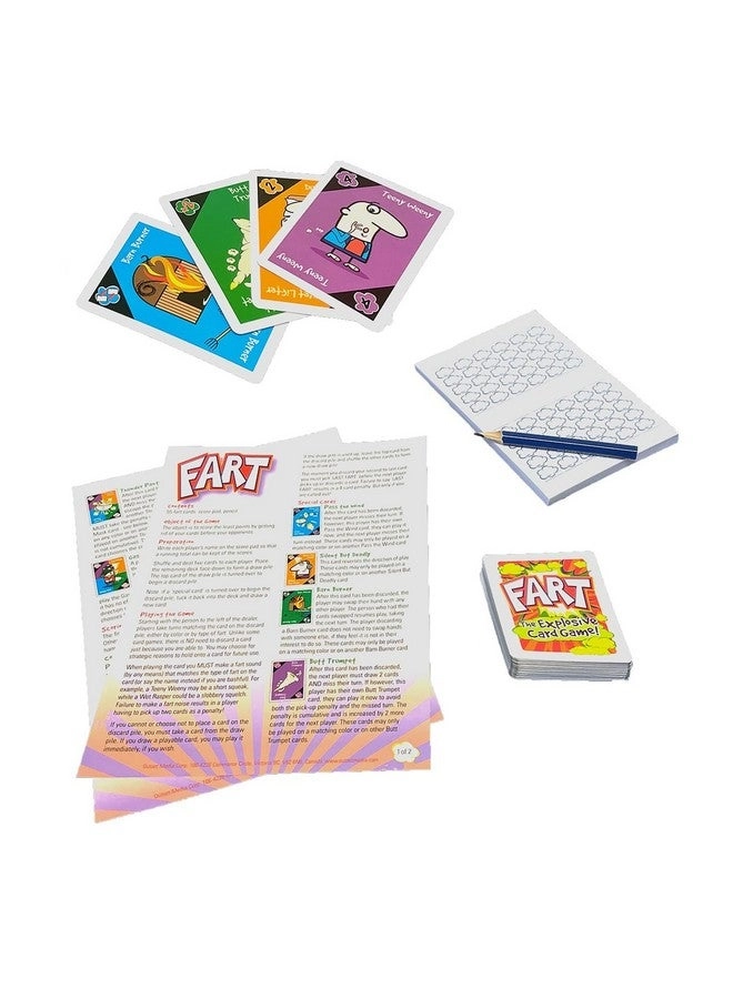 Fart - The Explosive Card Game - Ages 8+