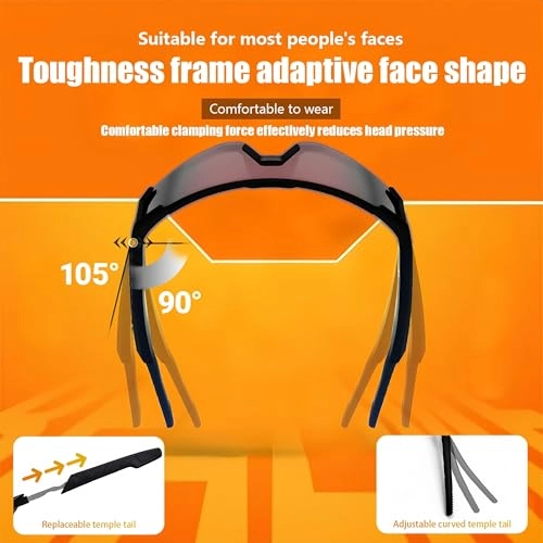 GQ PRO 02 - Smart Glasses Black Frame Gray