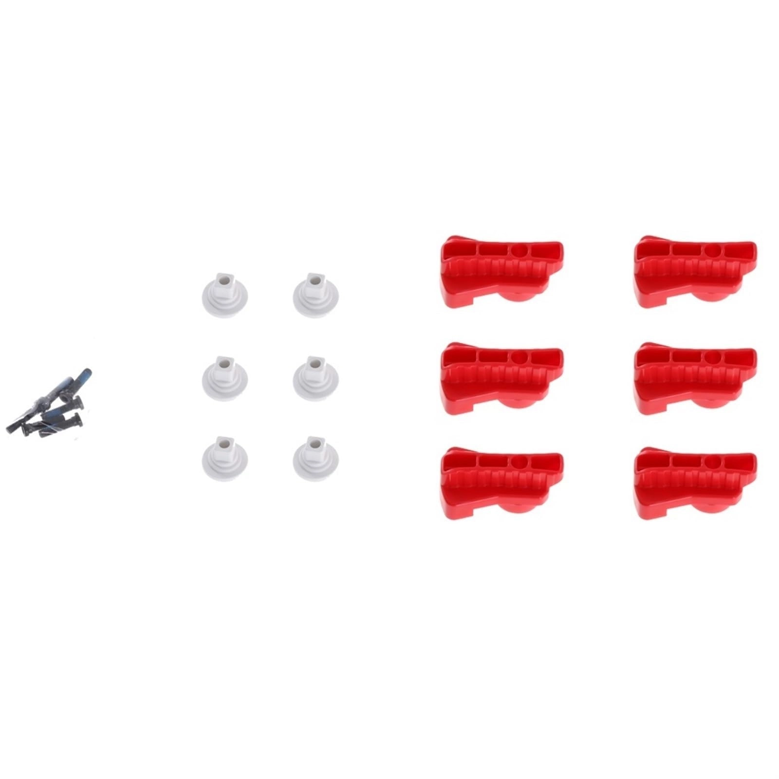 Nieqn Rotatable Clamp Kit - Matrice 600 Series Red 1 Set