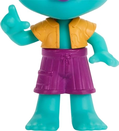 Branch Small Doll - DreamWorks Trolls Fun Fair Surprise Removable Outfit Plush Blue Hair Ages 3+