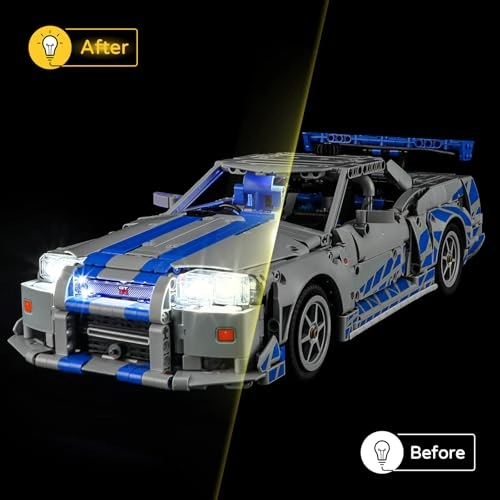 LED Light - 42210 Technic 2 Fast 2 Furious Nissan Skyline GT-R (R34)