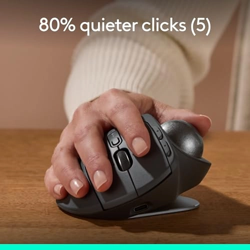 MX Ergo S Trackball Mouse - Wireless
