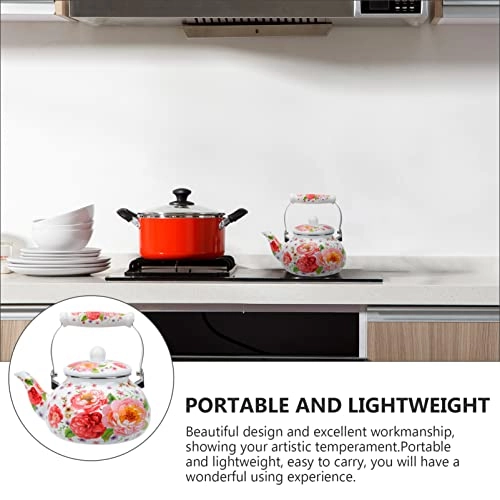 Porcelain Teapot - Ceramic Enameled 2. 5L