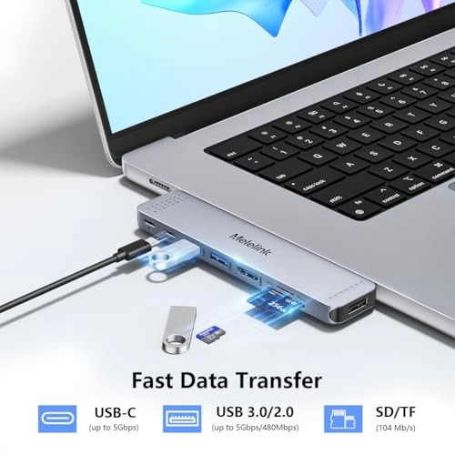 USB C Hub Adapter - USB 3.0 4K@30Hz