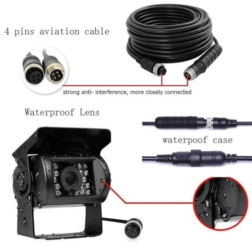 SXZ-02 - IR Night Vision 4-Pin Aviation Cable 480TV Lines