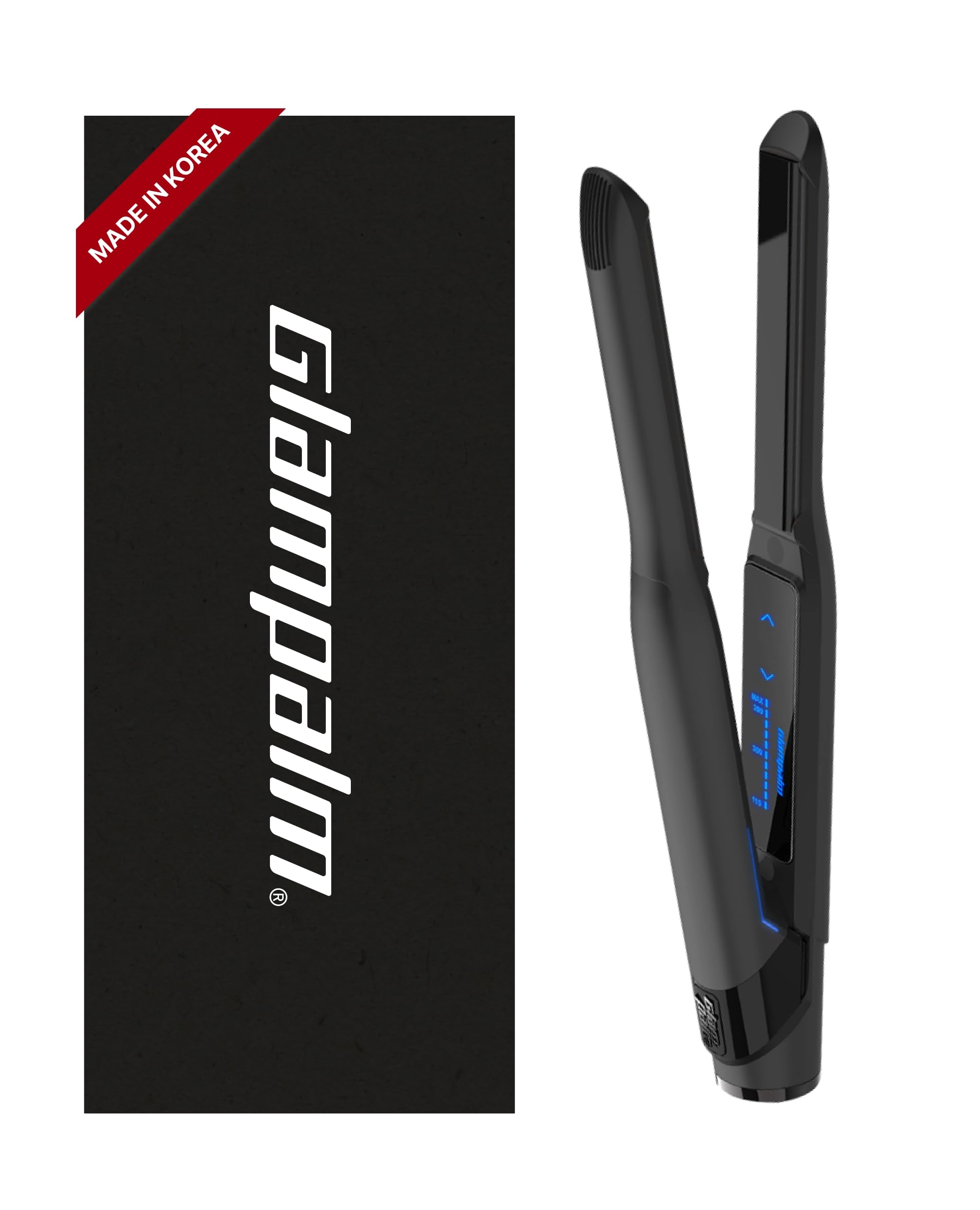 glampalm GlamMuse - 0.5" All-Ceramic Pure Black