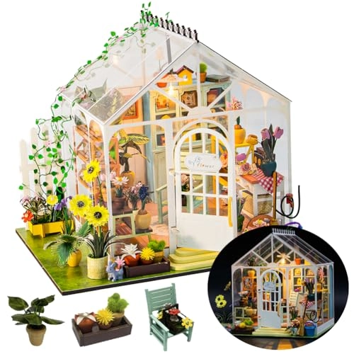 DIY House Craft Kit - Without Dust Cover Paper Wood