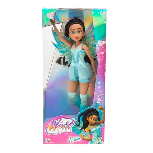 Aisha Fairy Doll - Glitter Wings Poseable Joints Ages 4+