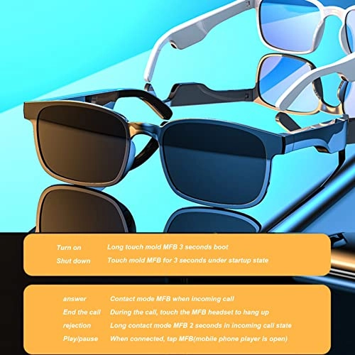 F08 - Open Dual Speakers HD Mic Blue Light Blocking