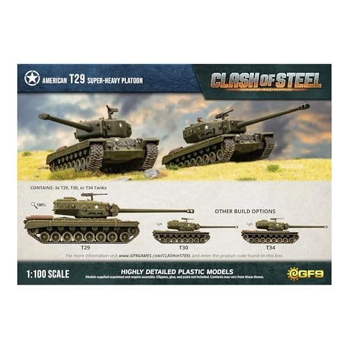 Clash of Steel - T29 Super-Heavy Tank Platoon