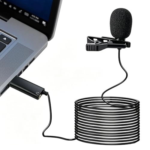 Lavalier Lapel Microphone USB Microphone