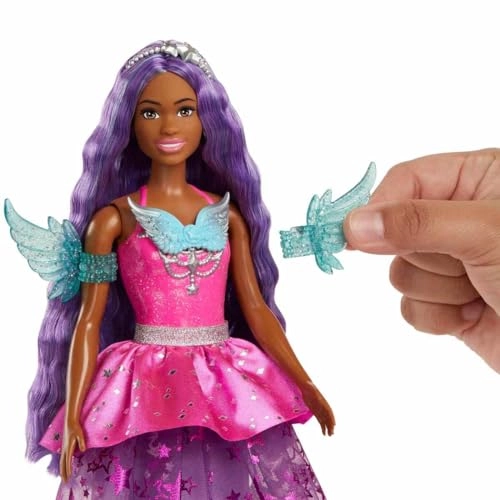 Brooklyn Roberts Doll - 7-inch-long purple hair 2 fantasy pets Ages 3+
