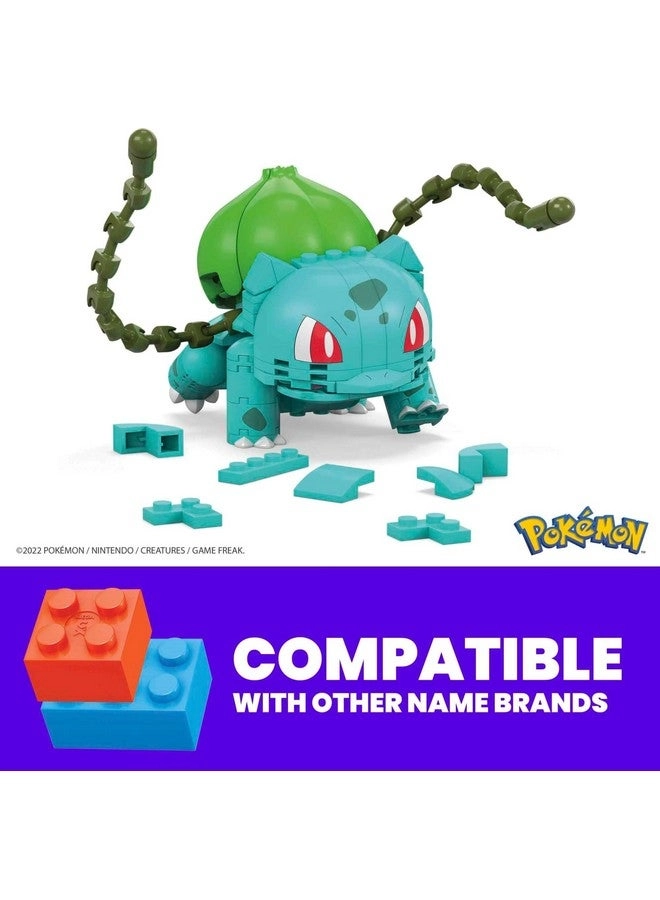 Pokémon Bulbasaur - 175 Pieces Articulated Poseable 4 Inches Tall