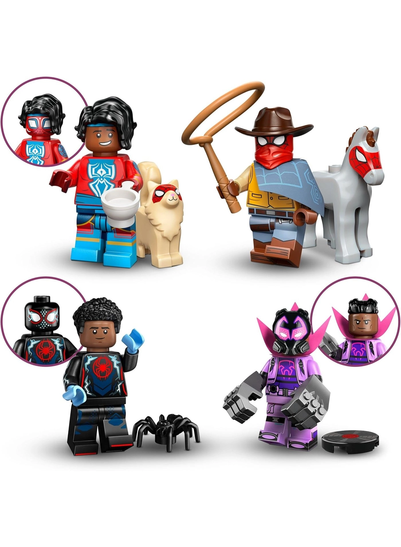 Minifigure Series Spiderman Across The Spiderverse 71050 (6526894) 8 pcs