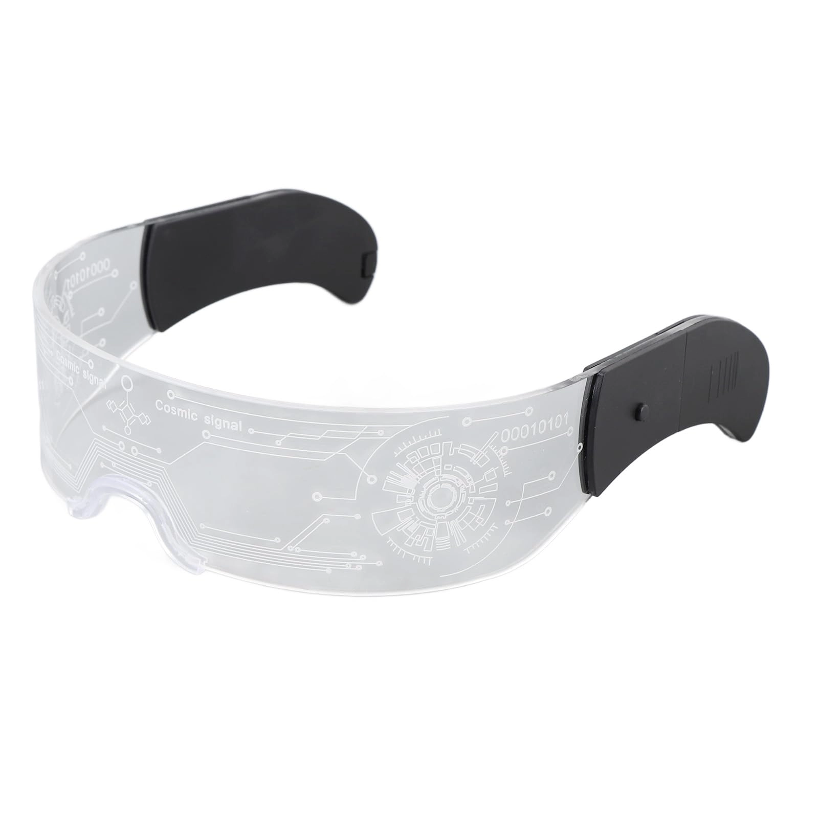 ViaGasaFamido LED Visor Glasses - Approx. 17x17x2.95cm 1 adult #811