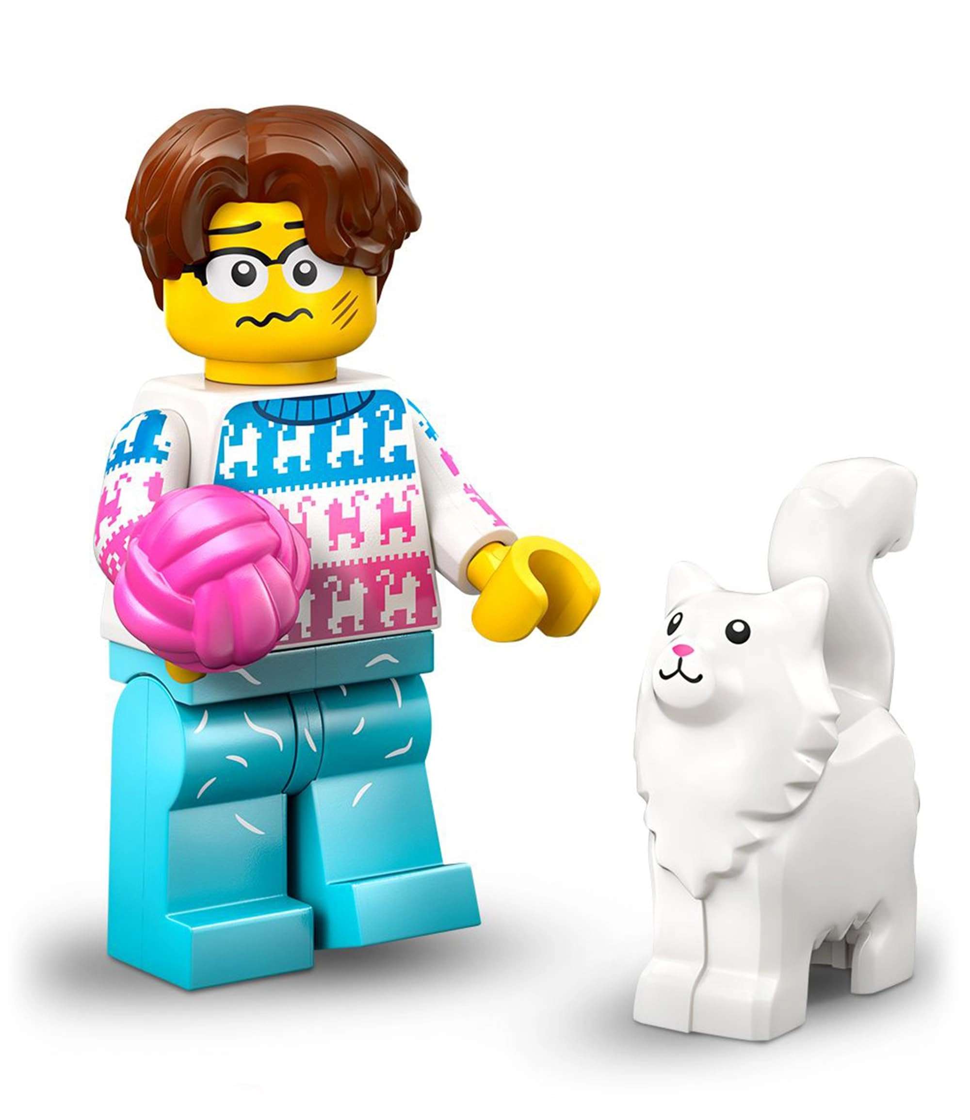 BRICK Flip Mini Figures Series 27 - Cat Lover (71048_07)