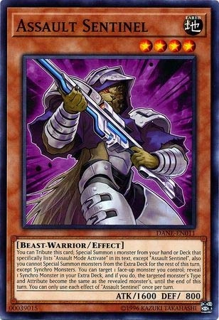 Yu-Gi-Oh! Assault Sentinel DANE-EN011