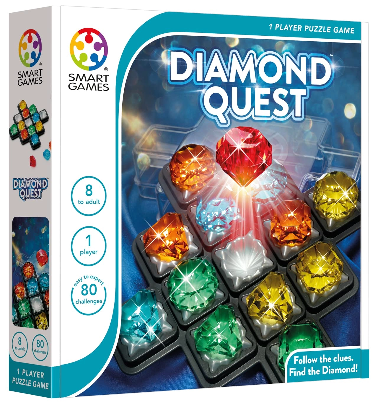SmartGames Diamond Quest Puzzle (SG093) - 80 pcs