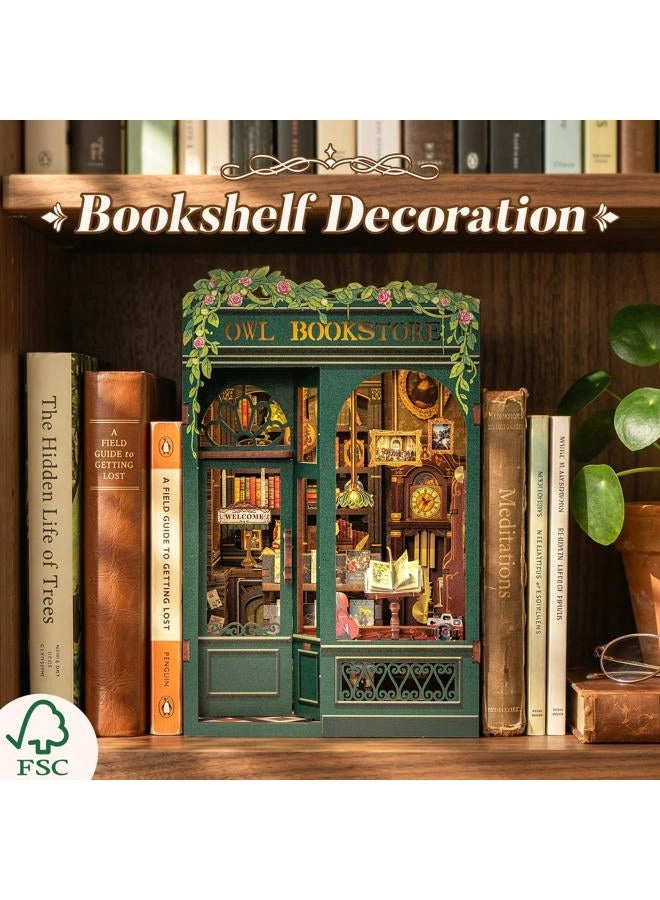 Book Nook Kit - Owl Bookstore