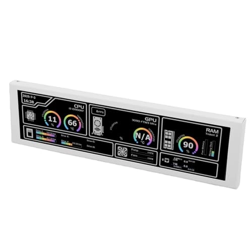 PC Temperature Display Panel - Bewinnerelmhxcsgtz-12 8.8 Inches 1920x480