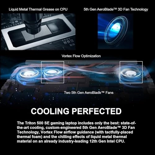 Predator Triton 500 SE PT516-52s-73YD - 16'' i7-12700H 16GB DDR5 1TB SSD