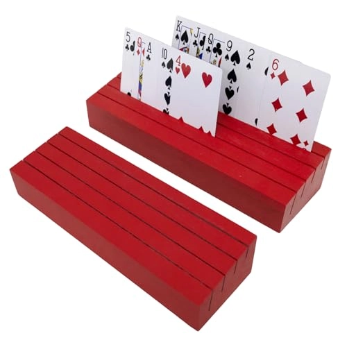 Playing Card Holders Deck Stand Wood