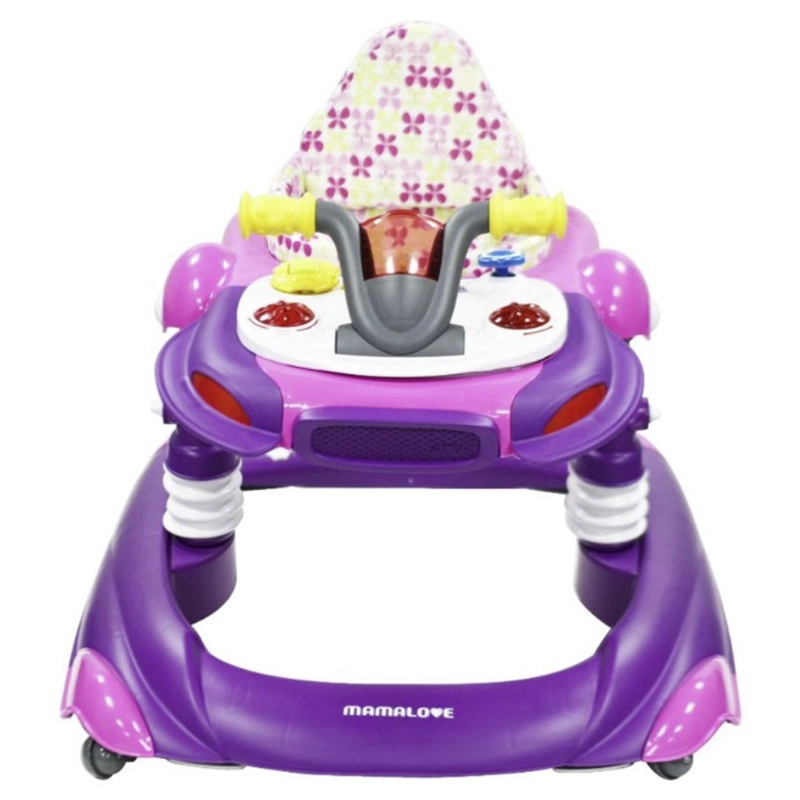 Baby Walker - 2-in-1 With Handle Blue