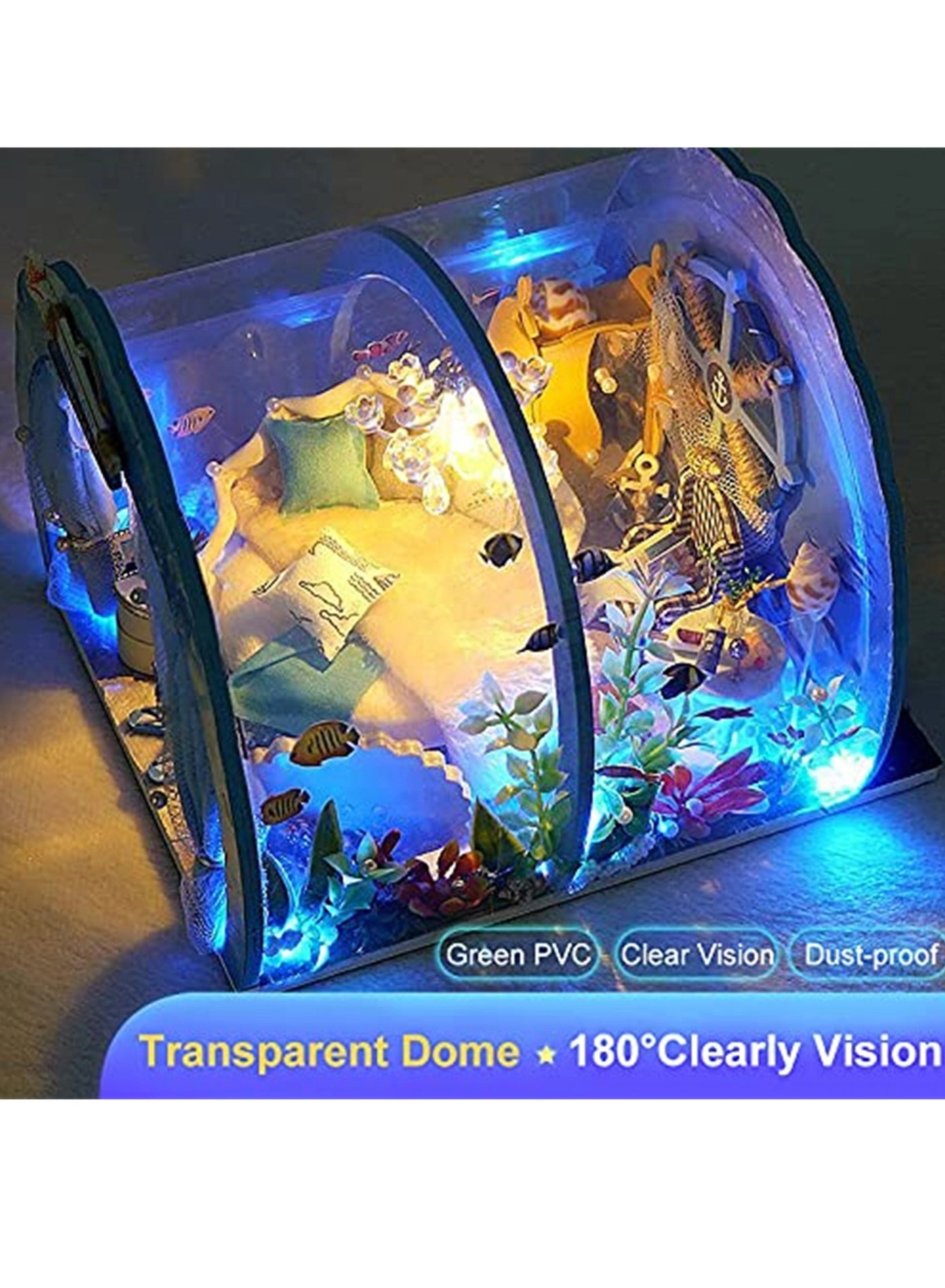 Miniature Dollhouse Kit - Mermaid Princess 1:24 Scale