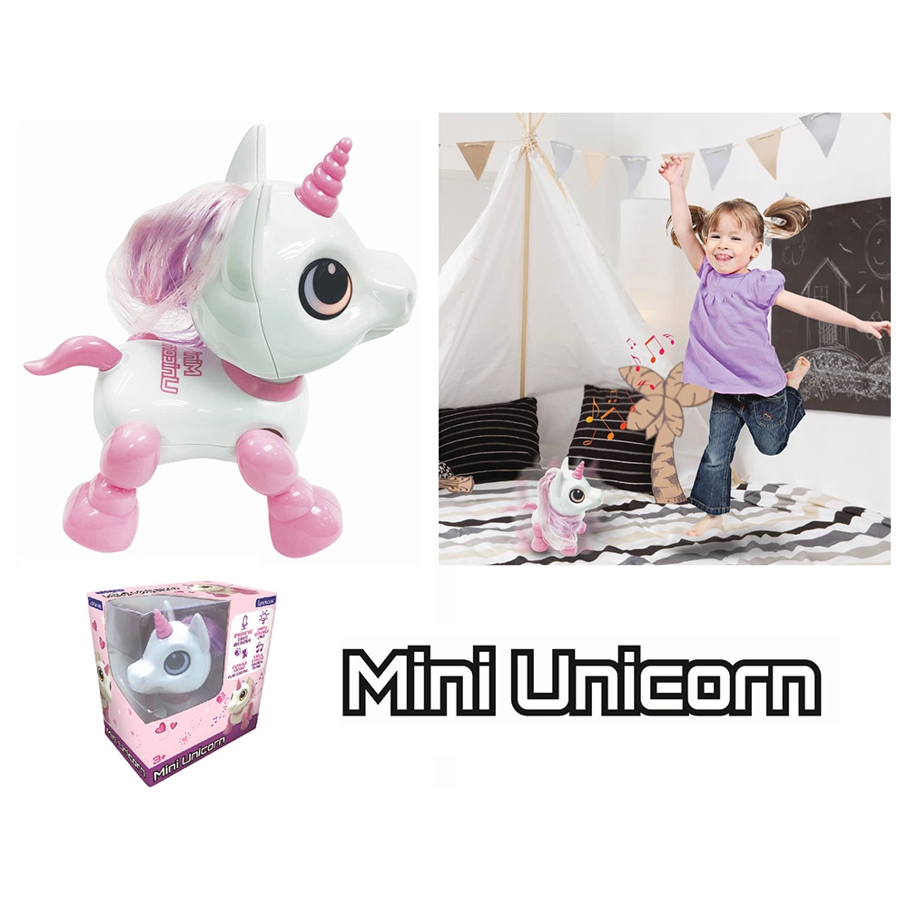 Musical Power Mini Unicorn Robot