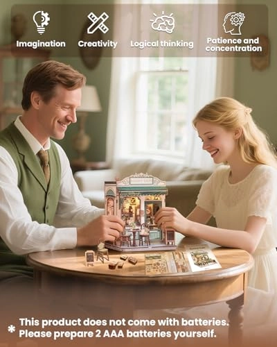 Book Nook Kit - 199 pieces LED Lighting