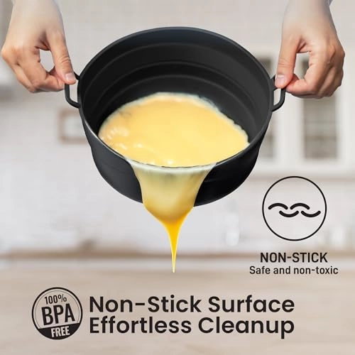 Air Fryer Silicone Liners - Silicone 2 Pack