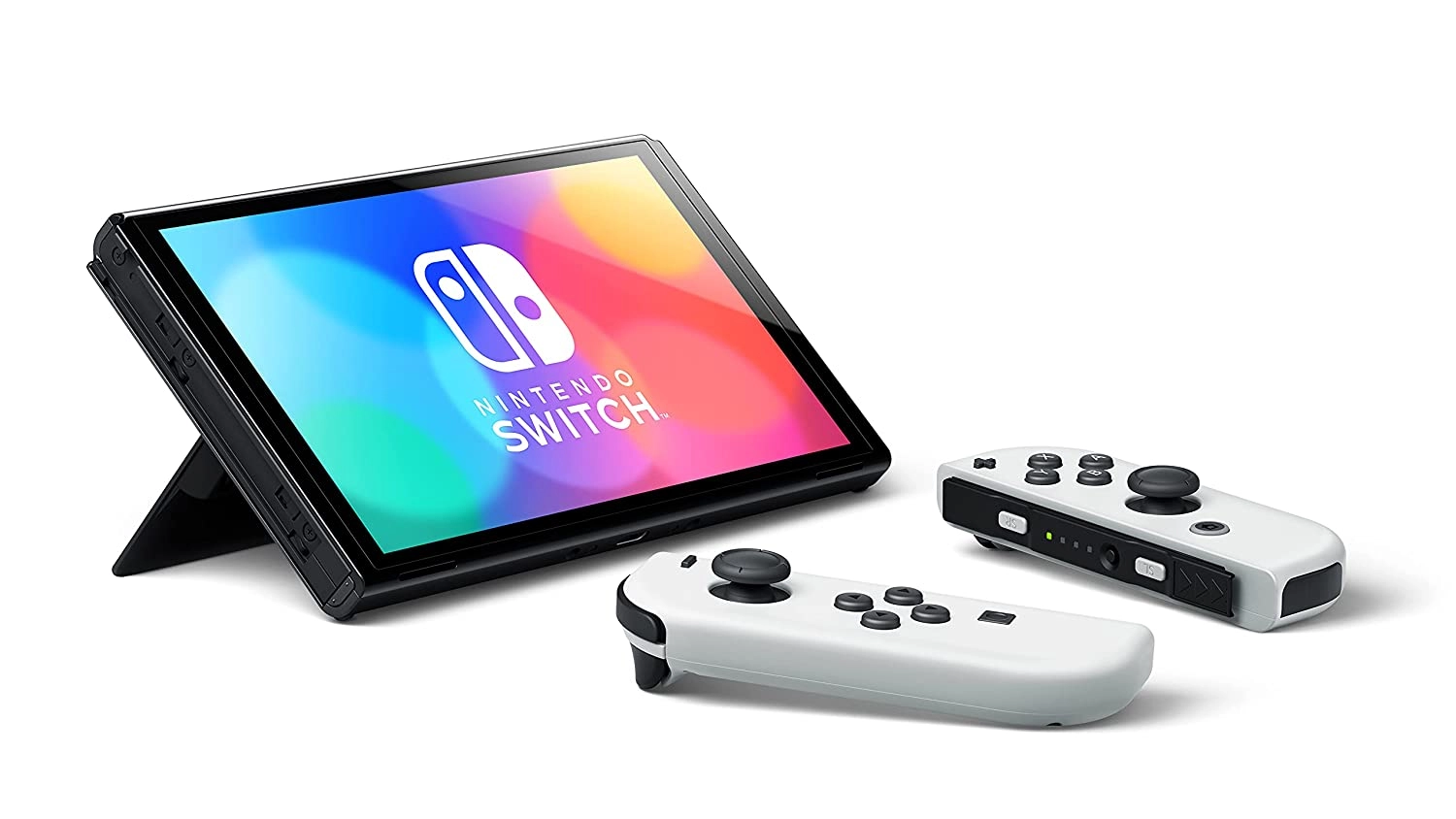 Nintendo Switch OLED - White Joy-Con Bundle
